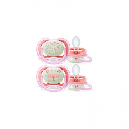 Comprar AVENT CHUPETE ULTRA AIR NOCTURNO 6-18 M SCF376/22 al mejor precio en Farmacia4Estaciones, tu farmacia online Comprar AVENT CHUPETE ULTRA AIR NOCTURNO 6-18 M SCF376/22