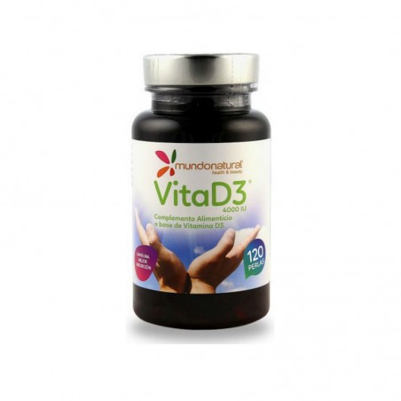 Comprar vita d3 4000ui 120 perlas al mejor precio en Farmacia4Estaciones, tu farmacia online Comprar vita d3 4000ui 120 perlas