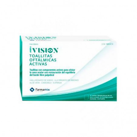 Comprar ivision toallitas activas 20 unds