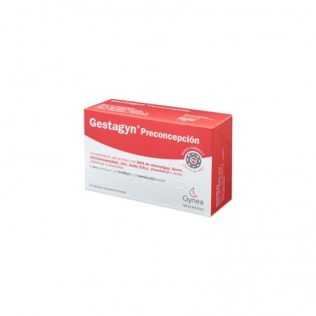 Comprar GESTAGYN PRECONCEPCIÓN 30 CAPS al mejor precio en Farmacia4Estaciones, tu farmacia online Comprar GESTAGYN PRECONCEPCIÓN 30 CAPS