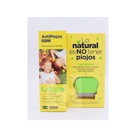 Comprar ISDIN ANTIPIOJOS GEL 100ML + LENDRERA GRATIS al mejor precio en Farmacia4Estaciones, tu farmacia online Comprar ISDIN ANTIPIOJOS GEL 100ML + LENDRERA GRATIS