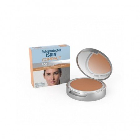 Comprar ISDIN FOTOPROTECTOR COMPACT BRONCE SPF 50+ 10G al mejor precio en Farmacia4Estaciones, tu farmacia online Comprar ISDIN FOTOPROTECTOR COMPACT BRONCE SPF 50+ 10G