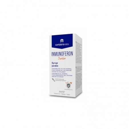 Comprar INMUNOFERON JUNIOR JARABE 150 ML al mejor precio en Farmacia4Estaciones, tu farmacia online Comprar INMUNOFERON JUNIOR JARABE 150 ML