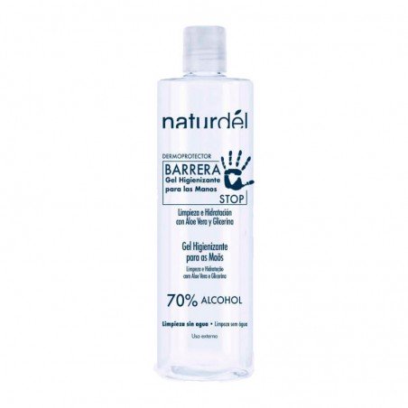 Comprar NATURDEL GEL HIDROALCOHÓLICO DE MANOS 500ML al mejor precio en Farmacia4Estaciones, tu farmacia online Comprar NATURDEL GEL HIDROALCOHÓLICO DE MANOS 500ML