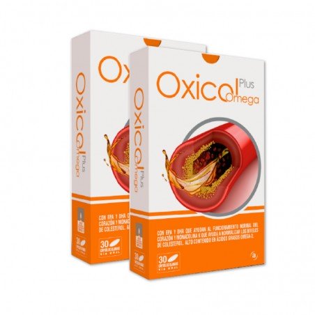 Comprar OXICOL PLUS OMEGA PACK DE 2 al mejor precio en Farmacia4Estaciones, tu farmacia online Comprar OXICOL PLUS OMEGA PACK DE 2