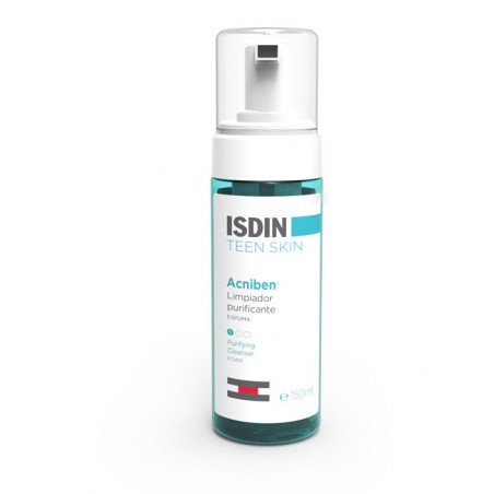 Comprar ACNIBEN TEEN SKIN ESPUMA LIMPIADORA 150 ML al mejor precio en Farmacia4Estaciones, tu farmacia online Comprar ACNIBEN TEEN SKIN ESPUMA LIMPIADORA 150 ML