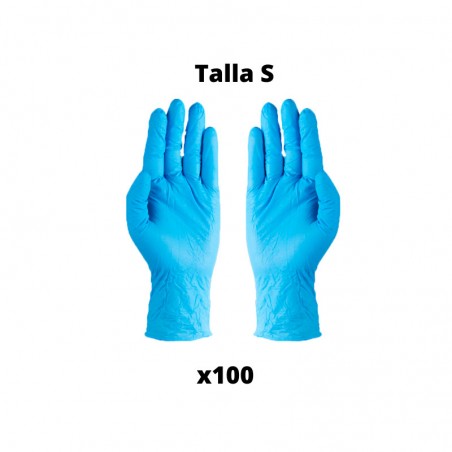 Comprar guantes nitrilo sin polvo talla s