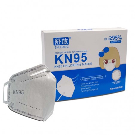 Comprar MASCARILLAS INFANTILES FFP2 - KN95 CAJA DE 10 UNIDADES al mejor precio en Farmacia4Estaciones, tu farmacia online Comprar MASCARILLAS INFANTILES FFP2 - KN95 CAJA DE 10 UNIDADES