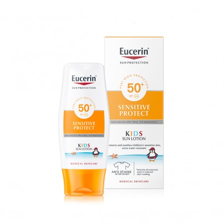 Comprar eucerin kids sun lotion sensitive protect spf 50+ 150ml