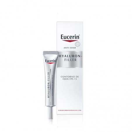 Comprar CONTORNO DE OJOS ANTIEDAD HYALURON-FILLER SPF 15 15 ML al mejor precio en Farmacia4Estaciones, tu farmacia online Comprar CONTORNO DE OJOS ANTIEDAD HYALURON-FILLER SPF 15 15 ML