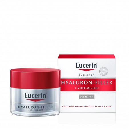 Comprar EUCERIN HYALURON-FILLER + VOLUMEN LIFT NOCHE 50 ML al mejor precio en Farmacia4Estaciones, tu farmacia online Comprar EUCERIN HYALURON-FILLER + VOLUMEN LIFT NOCHE 50 ML