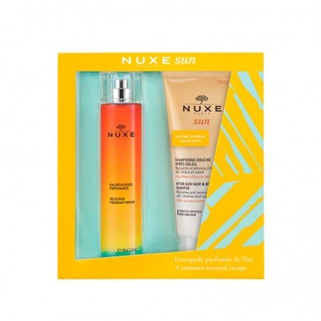 Comprar NUXE SUN COFRE ESCAPADA PERFUMADA DE VERANO al mejor precio en Farmacia4Estaciones, tu farmacia online Comprar NUXE SUN COFRE ESCAPADA PERFUMADA DE VERANO