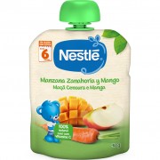 NESTLÉ BOLSITA MANZANA, ZANAHORIA Y MANGO 90G