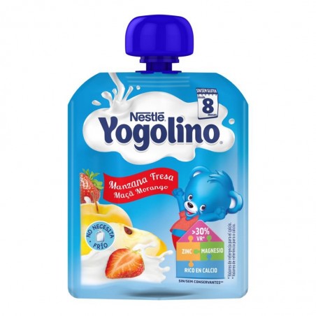 Comprar nestlé yogolino bolsita de manzana y fresa 90g