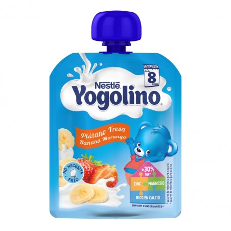 Comprar nestlé yogolino bolsita de plátano y fresa 90 g