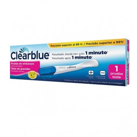 Comprar CLEARBLUE TEST DE EMBARAZO al mejor precio en Farmacia4Estaciones, tu farmacia online Comprar CLEARBLUE TEST DE EMBARAZO