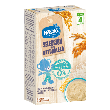 Comprar nestlé selección de la naturaleza arroz y maíz 330g