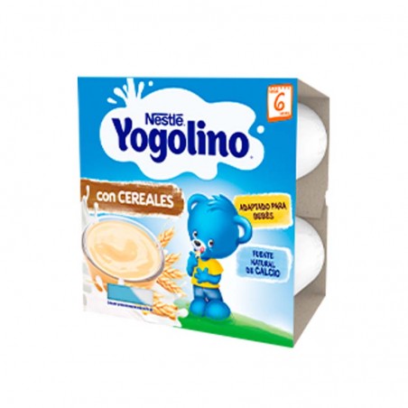 Comprar NESTLÉ YOGOLINO CEREALES 4 X 100 G al mejor precio en Farmacia4Estaciones, tu farmacia online Comprar NESTLÉ YOGOLINO CEREALES 4 X 100 G
