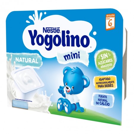 Comprar nestlé yogolino mini natural 6 x 60 g