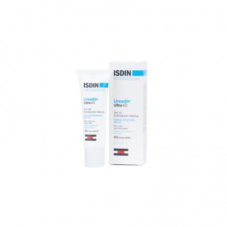 Comprar UREADIN ULTRA 40 GEL OIL EXFOLIACIÓN INTENSA 30 ML al mejor precio en Farmacia4Estaciones, tu farmacia online Comprar UREADIN ULTRA 40 GEL OIL EXFOLIACIÓN INTENSA 30 ML