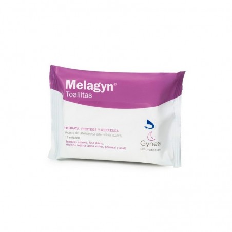 Comprar MELAGYN TOALLITAS 15 UNIDADES al mejor precio en Farmacia4Estaciones, tu farmacia online Comprar MELAGYN TOALLITAS 15 UNIDADES