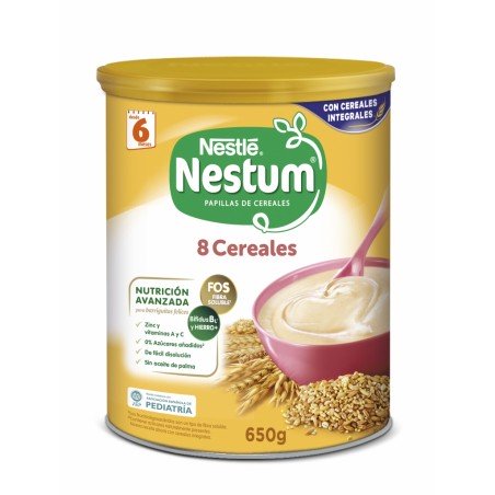 Comprar NESTUM 8 CEREALES 650 G al mejor precio en Farmacia4Estaciones, tu farmacia online Comprar NESTUM 8 CEREALES 650 G
