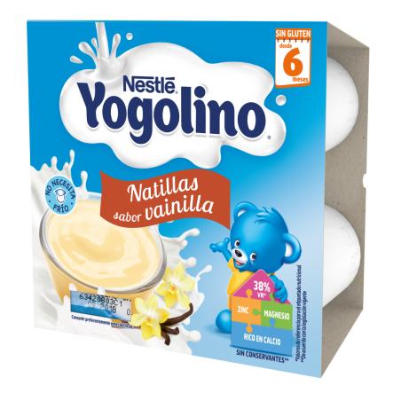 Comprar nestle yogolino natillas vainilla 4 x 100 g