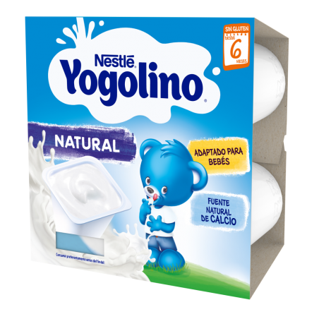Comprar NESTLE YOGOLINO SABOR NATURAL 4 x 100 G al mejor precio en Farmacia4Estaciones, tu farmacia online Comprar NESTLE YOGOLINO SABOR NATURAL 4 x 100 G