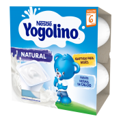 NESTLE YOGOLINO SABOR NATURAL 4 x 100 G