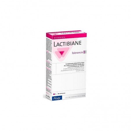 Comprar LACTIBIANE TOLÉRANCE 30 CÁPSULAS al mejor precio en Farmacia4Estaciones, tu farmacia online Comprar LACTIBIANE TOLÉRANCE 30 CÁPSULAS