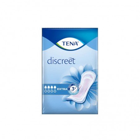 Comprar TENA DISCREET EXTRA 16 UNIDADES al mejor precio en Farmacia4Estaciones, tu farmacia online Comprar TENA DISCREET EXTRA 16 UNIDADES
