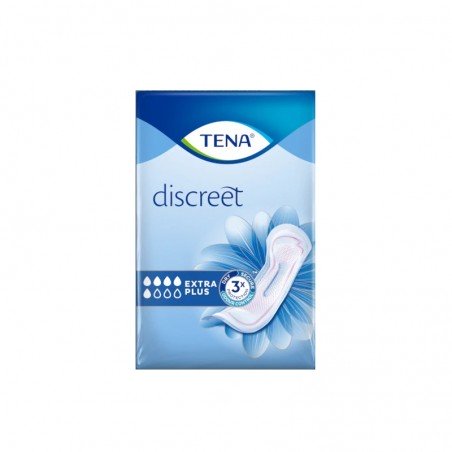 Comprar TENA DISCREET EXTRA PLUS 16 UNIDADES al mejor precio en Farmacia4Estaciones, tu farmacia online Comprar TENA DISCREET EXTRA PLUS 16 UNIDADES