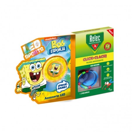 Comprar relec pulsera infantil bob esponja led atletismo