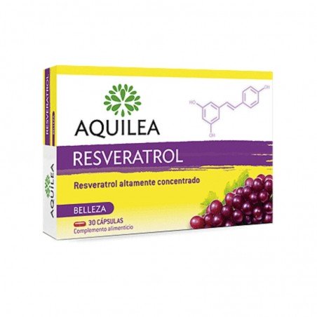 Comprar AQUILEA RESVERATROL 30 CAPS al mejor precio en Farmacia4Estaciones, tu farmacia online Comprar AQUILEA RESVERATROL 30 CAPS