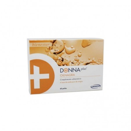 Comprar DONNA PLUS ACEITE DE ONAGRA 60 PERLAS al mejor precio en Farmacia4Estaciones, tu farmacia online Comprar DONNA PLUS ACEITE DE ONAGRA 60 PERLAS