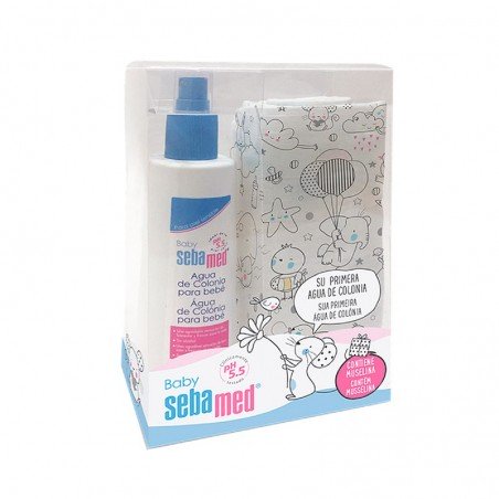 Comprar SEBAMED BABY AGUA DE COLONIA PARA BEBÉ 250 ML + REGALO MUSELINA al mejor precio en Farmacia4Estaciones, tu farmacia online Comprar SEBAMED BABY AGUA DE COLONIA PARA BEBÉ 250 ML + REGALO MUSELINA