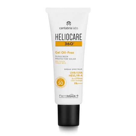Comprar HELIOCARE 360º GEL OIL-FREE SPF 50+ 50 ML al mejor precio en Farmacia4Estaciones, tu farmacia online Comprar HELIOCARE 360º GEL OIL-FREE SPF 50+ 50 ML