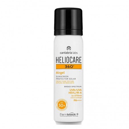 Comprar HELIOCARE 360º AIRGEL SPF 50+ 60 ML al mejor precio en Farmacia4Estaciones, tu farmacia online Comprar HELIOCARE 360º AIRGEL SPF 50+ 60 ML