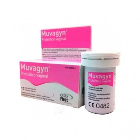 Comprar MUVAGYN PROBIÓTICO VAGINAL 10 CAPS al mejor precio en Farmacia4Estaciones, tu farmacia online Comprar MUVAGYN PROBIÓTICO VAGINAL 10 CAPS