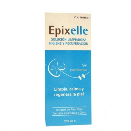 Comprar EPIXELLE SOLUCIÓN LIMPIADORA 200 ML al mejor precio en Farmacia4Estaciones, tu farmacia online Comprar EPIXELLE SOLUCIÓN LIMPIADORA 200 ML