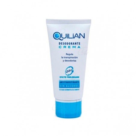 Comprar QUILIAN DESODORANTE CREMA 50 ML al mejor precio en Farmacia4Estaciones, tu farmacia online Comprar QUILIAN DESODORANTE CREMA 50 ML