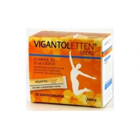 Comprar VIGANTOLETTEN vitamina D3 1000ui 30sticks al mejor precio en Farmacia4Estaciones, tu farmacia online Comprar VIGANTOLETTEN vitamina D3 1000ui 30sticks