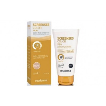 Comprar screenses fluido crema con color spf 50 light 50ml.