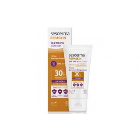 Comprar repaskin fotoprotector spf30 facial tacto seda 50m.