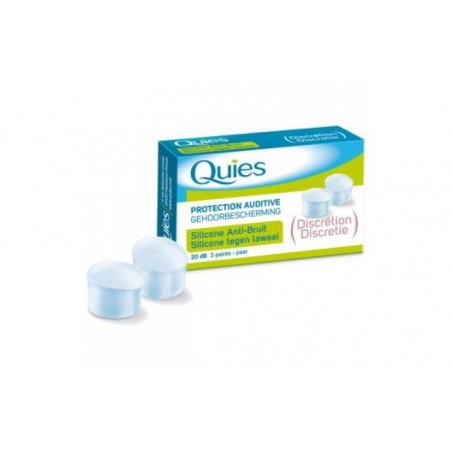 Comprar tapones antiruido silicona 6ud. quies