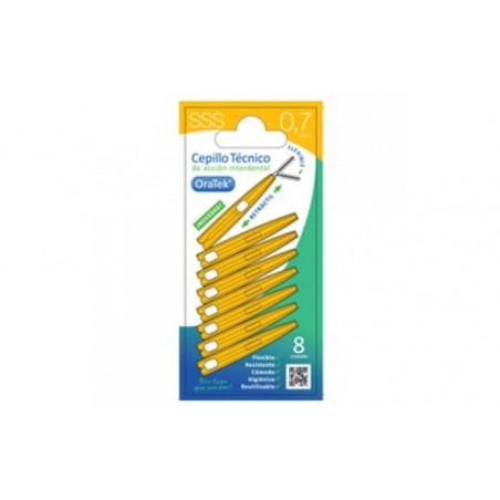 Comprar cepillo interdental retractil 0,7mm 8ud.