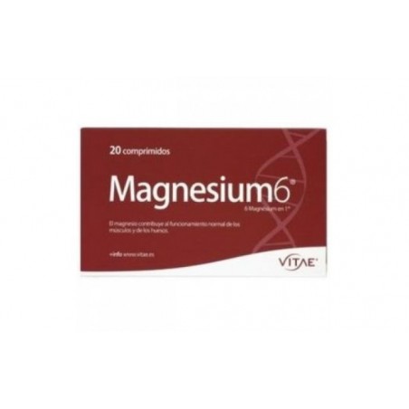Comprar vitae magnesium-6 20 comp.