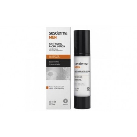 Comprar sesderma men locion facial antienvejecimiento 50ml.