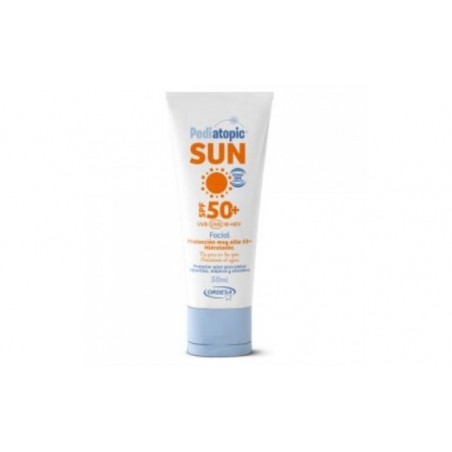 Comprar PEDIATOPIC SUN crema facial SPF 50 50ml. al mejor precio en Farmacia4Estaciones, tu farmacia online Comprar PEDIATOPIC SUN crema facial SPF 50 50ml.