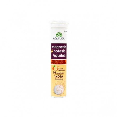 Comprar AQUILEA MAGNESIO + POTASIO 14 COMPRIMIDOS EFERVESCENTES al mejor precio en Farmacia4Estaciones, tu farmacia online Comprar AQUILEA MAGNESIO + POTASIO 14 COMPRIMIDOS EFERVESCENTES